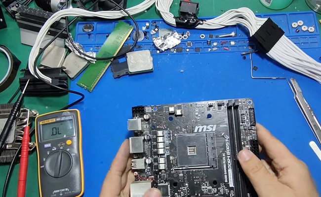 鄢陵华硕电脑主板维修